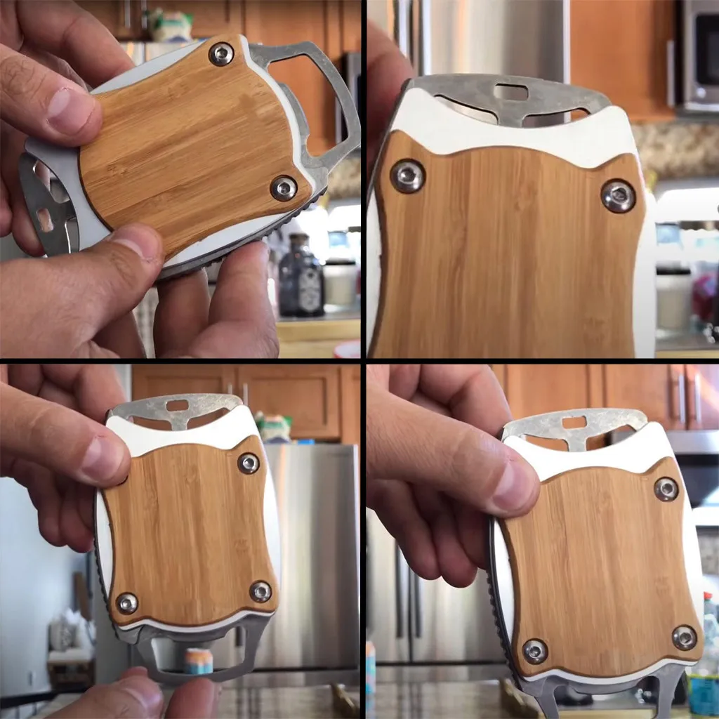Go Swing Universal Topless Can Opener easiest Can Opener Manual Can Opener Professional Strong Bottle Opener Topless beer Opener