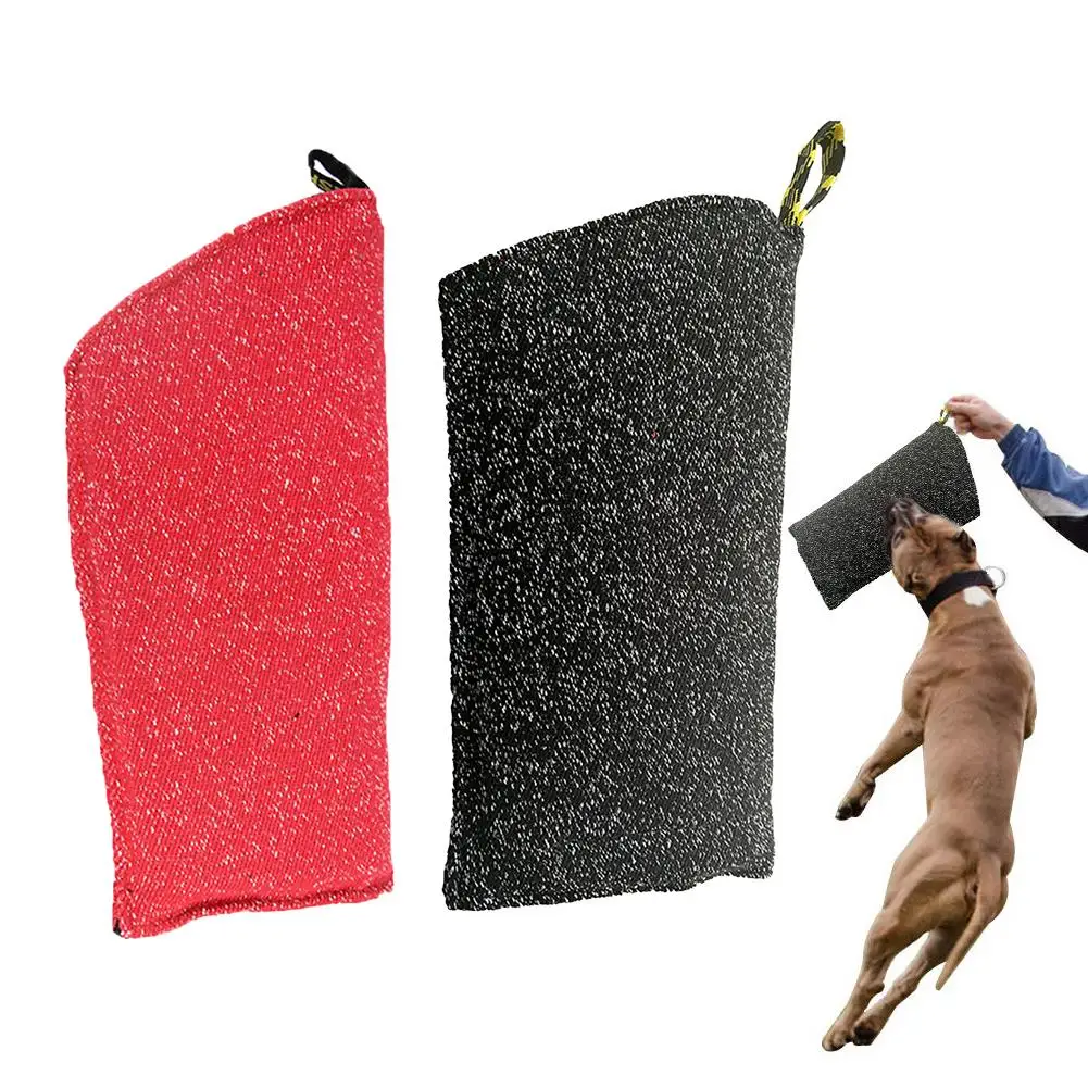 Puppies Bite Sleeves Comfortable Burlap Arm Guards Protective Dog