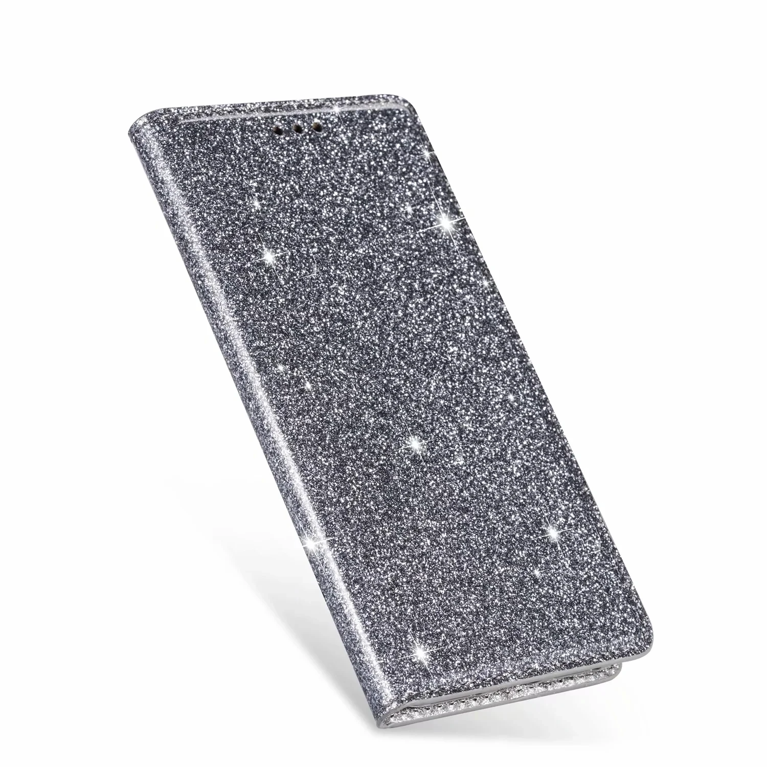 Custodia Glitter Bling per Huawei P20 P30 P40 Compagno 10 20 Pro Lite P Smart 2019 Y6 Y7 2019 Honor 8A Portafoglio di vibrazione Fonda Proteggi_voghion.com