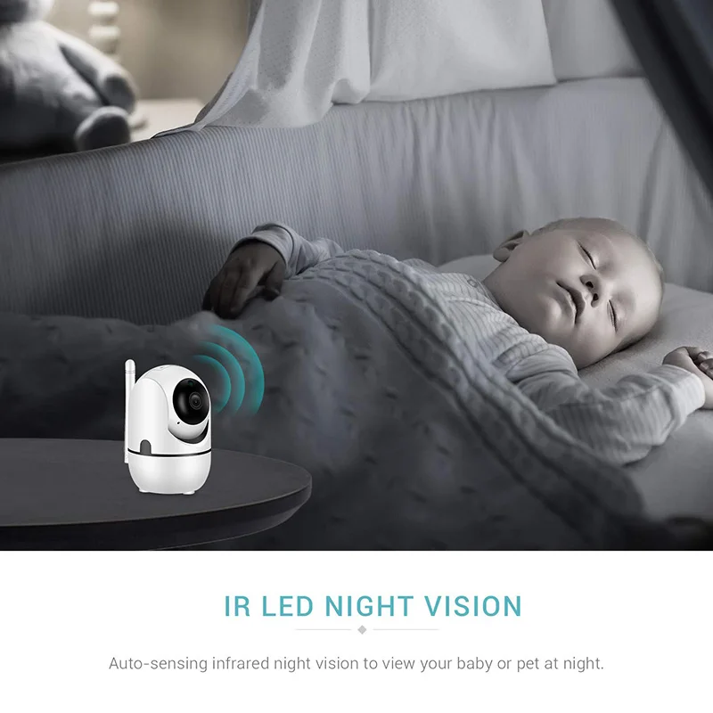 Neng Домашний Детский монитор безопасности ip-камера Wi-Fi беспроводная мини Сетевая камера наблюдения Wifi 1080P ночное видение CCTV камера