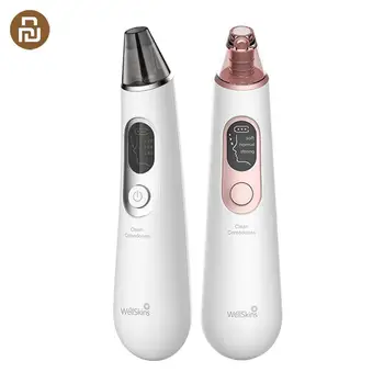 

Xiaomi Smart Electric Facial Pore Blackhead Suction Remove Machine with 4 Probes No hurting skin Professional Facial Care Tools