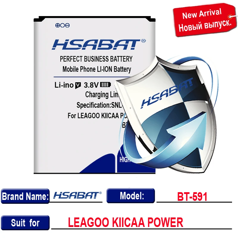HSABAT BT-565 4450 мАч батарея для Leagoo KIICAA Mix 4750 мАч BT-591 для LEAGOO KIICAA POWER