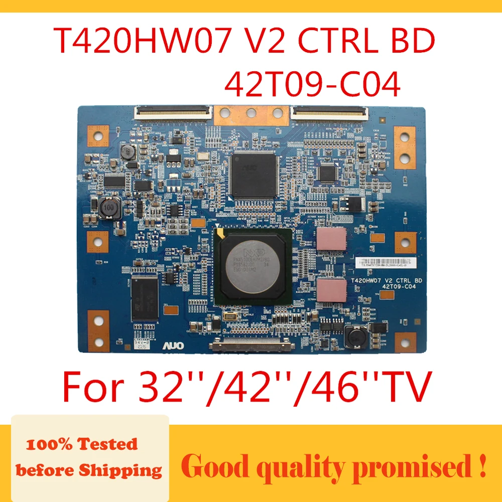 Tcon плата T420HW07 V2 CTRL BD 42T09-C04 для 32 '❂'' 46 ''ТВ Замена Оригинальный