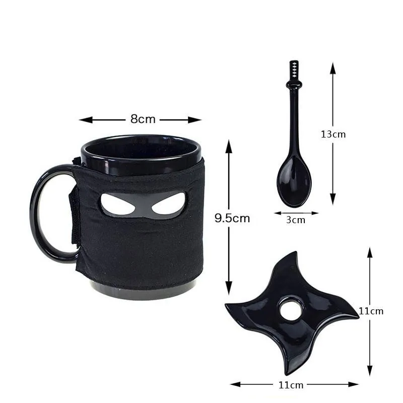 Аниме Наруто Akatsuki Uchiha Itachi реквизит для косплея Konoha Ninja Shuriken Кружка керамика чашка