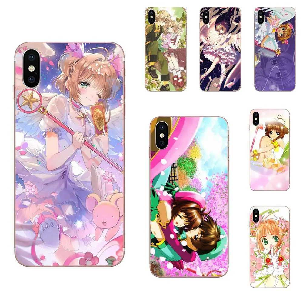 

Sakura Card Captor Cardcaptor For Xiaomi Mi3 Mi4 Mi4C Mi4i Mi5 Mi 5S 5X 6 6X 8 SE Pro Lite A1 Max Mix 2 Note 3 4 New