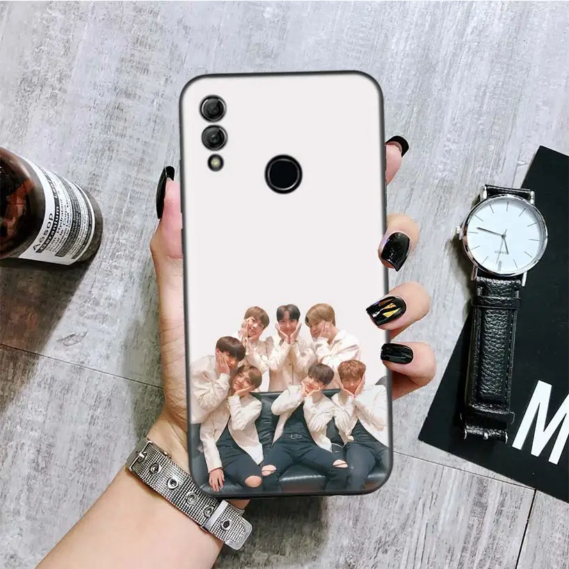 J надеюсь поп черная крышка чехол для телефона для huawei Y9 Y5 Y6 Y7 Honor 10 9 Lite 9X8X8 S 8A фотоаппаратов моментальной печати 7S 7A 10i 20i V20 Coque Капа - Цвет: BA064-1