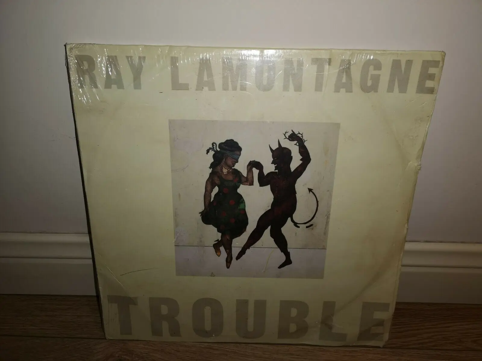 Подлинный-Trouble [Vinyl LP] запечатанный фолк рок
