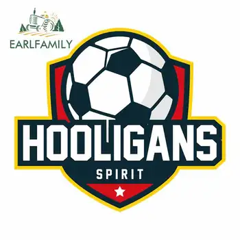 

EARLFAMILY 13cm x 11.4cm for Football Vector Graphics At GetDrawings Car Decal 3D Refrigerator Funny Car Stickers Waterproof