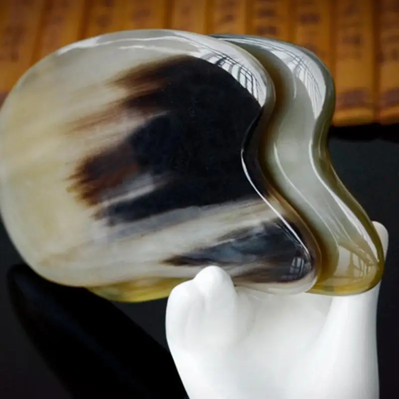 Natural Jade Stone Guasha Massage Tool Acupuncture SPA Therapy Gua Sha Massager Scraping Board Antistress Body