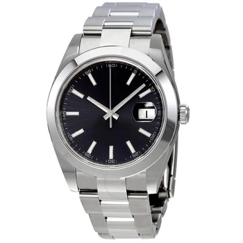 

Luxury watch men Original LOGO 40mm Rolix DATEJUST automatic mechanical AAA sweeping stainless steel watches 2813 U1 factory