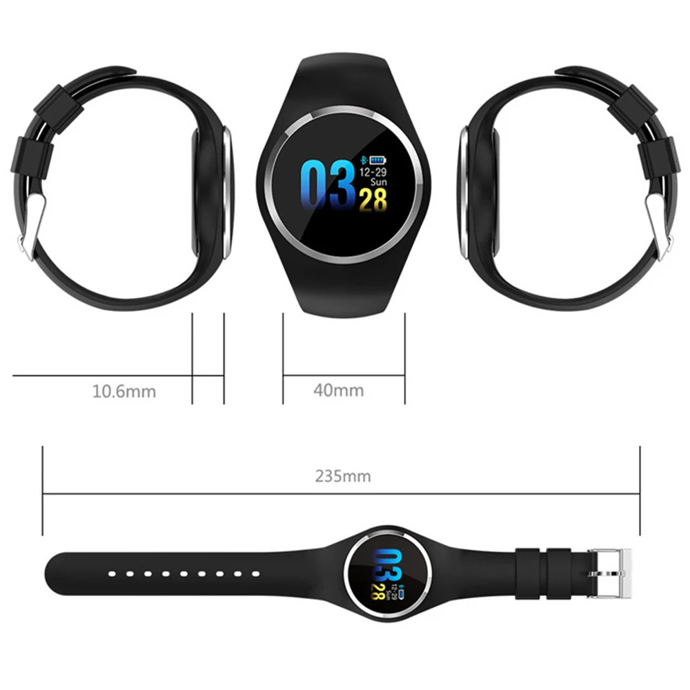 Q1 Bluetooth умные часы для мужчин и женщин из нержавеющей стали водонепроницаемые носимые устройства Smartwatch Браслет Новинка для xiomi для iph