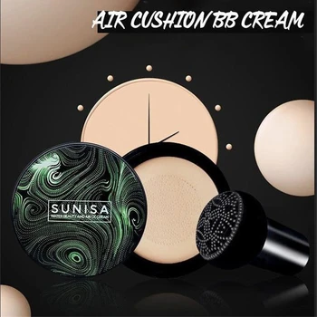 

Hot Air Cushion BB Cream with Small Mushroom Head emale Natural Concealer Foundation Concealing Breathable Makeup