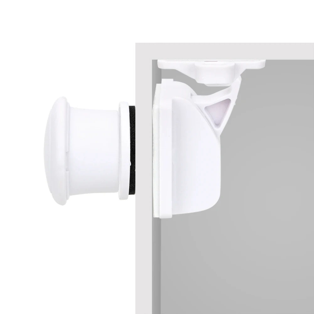 

NICEYARD Kids Safety Cupboard Magnetic Cupboard Locks Childproof Invisible Drawer Latches 4/8pcs lock+1/2key Children Protection