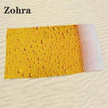 Сверхтонкое волокно Дакрон цифровой печати взрослых пляжное полотенце мягкое Впитывающее напечатанное банное полотенце оптом