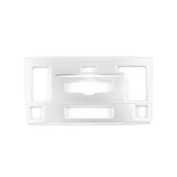 

1pc Button Frame Silver Chrome Car Auto For Mercedes Benz GLK X204 2010-12 Parts