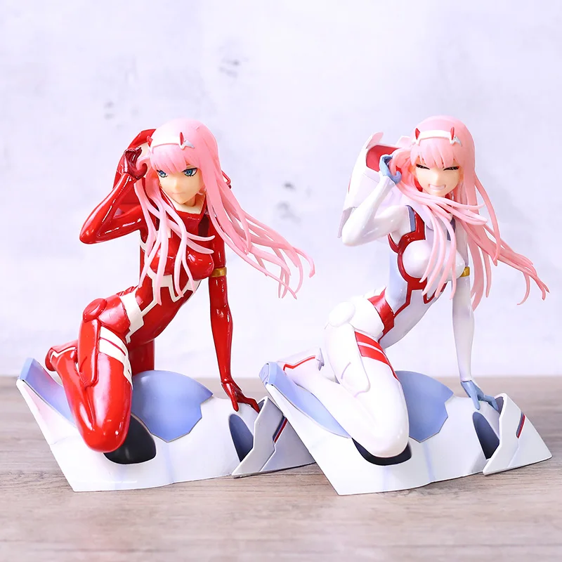 Аниме Фигурка Дарлинг в франксе фигурка Zero Two 02 красная/белая одежда сексуальные