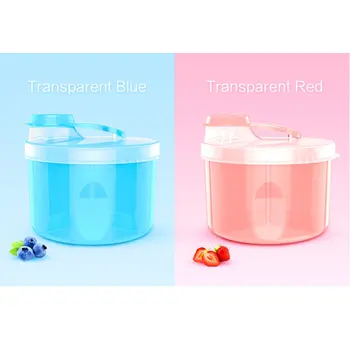 

Portable Baby Kids Food Containers Storage Feeding Box Milk Powder Formula Dispenser