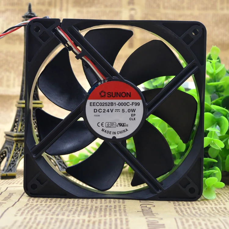 Установить для Sunon EEC 0252B 1-000C-F9912025 24V 5.0W2cm инверторный вентилятор