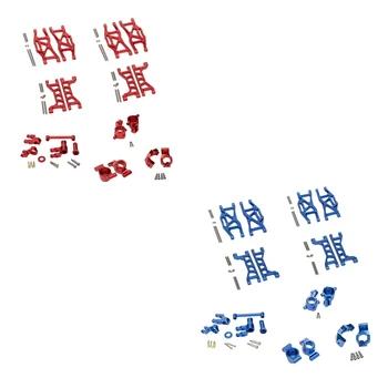 

CNC 10mm Widened Suspension Arm Wheel Hub Carrier Steering Cup for TRAXXAS 1/10 MAXX MONSTER TRUCK 89076-4 Parts