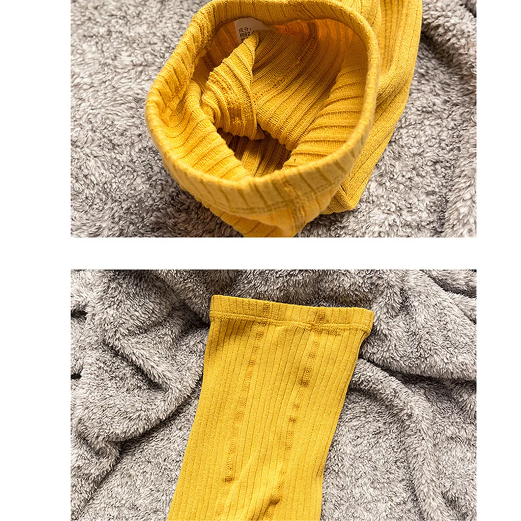 Fashion Baby Kids Girls Knitting Leggings Autumn Winter Outfit Girls Pants Children Clothing Kids Female Trousers Warm Wear