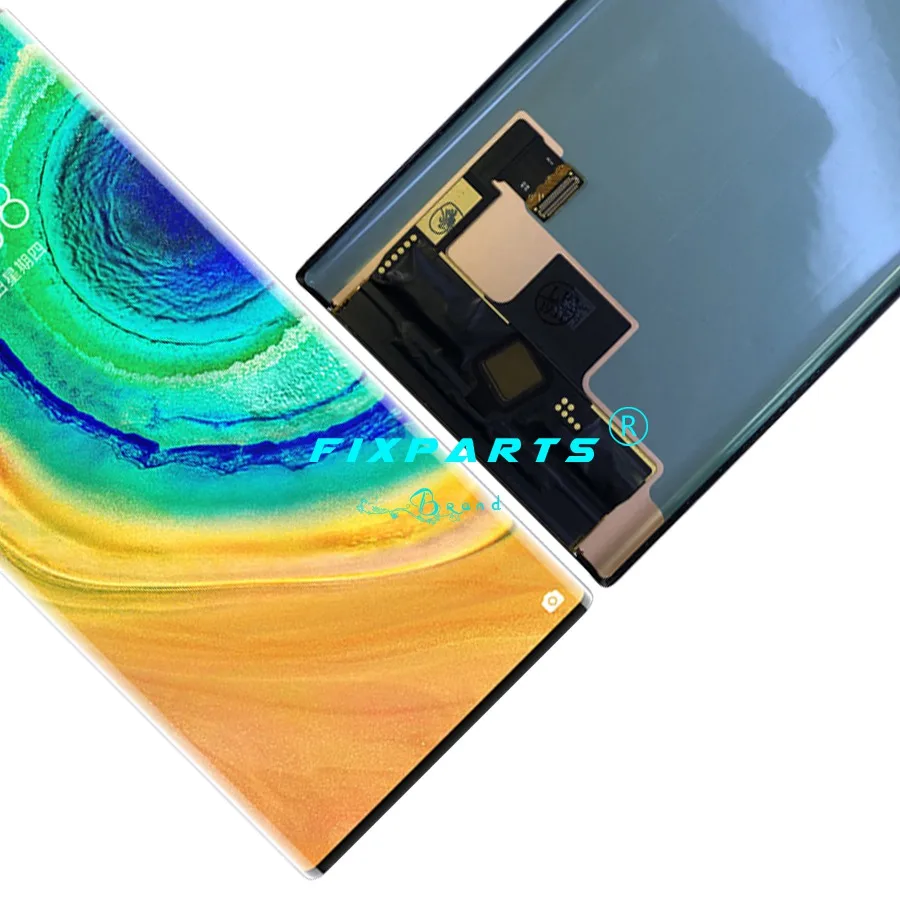 AMOLED дисплей huawei mate 30 Pro ЖК-экран с кодирующий преобразователь сенсорного экрана в сборе ремонт huawei mate 30 Pro lcd