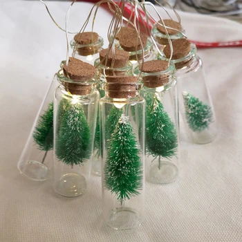 

Children Baby Wishing Bottle Shape Lights LED Kids Bedroom Decor Christmas Light String Festival Decorative Lights Wedding New