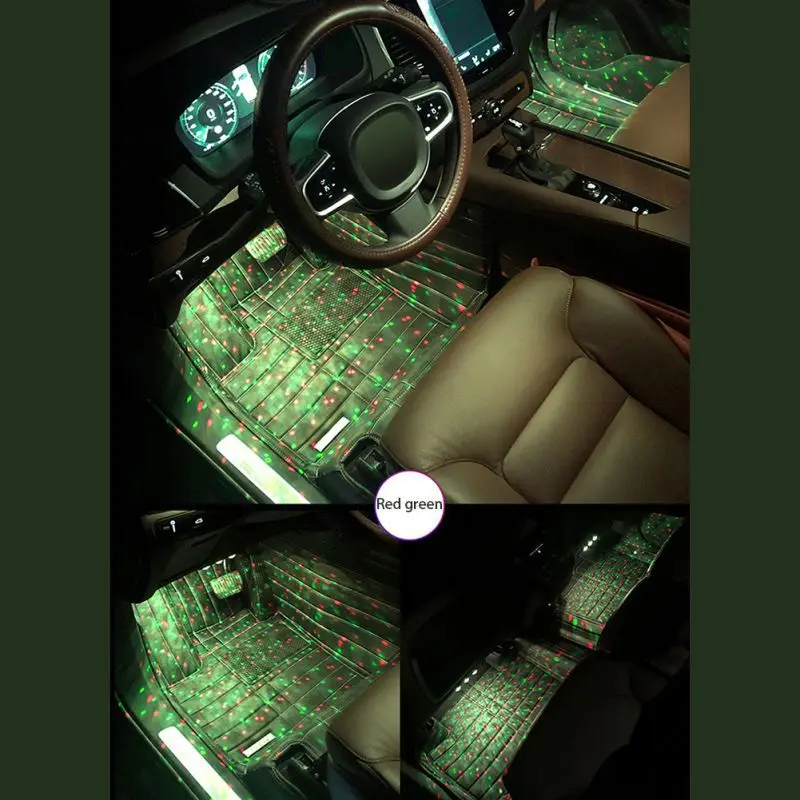 Автомобиль, полный звезд под ногами, тащить четыре автомобиля в автомобиле, пульт дистанционного управления, звук управления огнями, полный звезд атмосферы