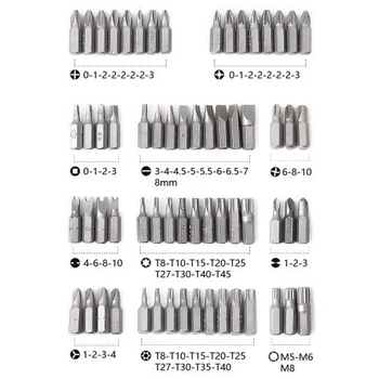 

Set Precision Electric Hex Shank Magnetic Screwdriver Bits Hand Tool Set Electronics Repair Power Rotary Tool