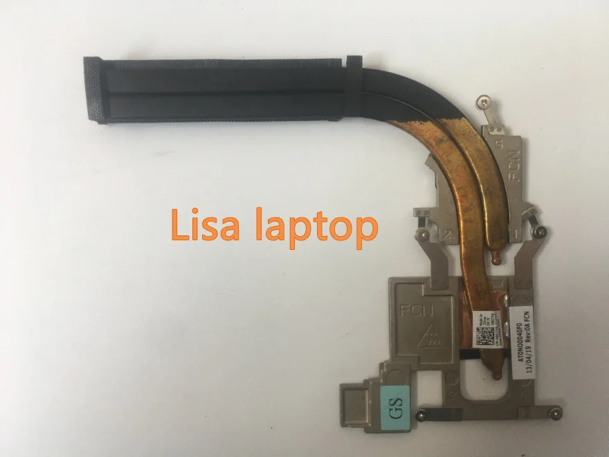 Для Dell ноутбук 9G7Y9 Процессор радиатора AT0NO0040F0 XPS L521X