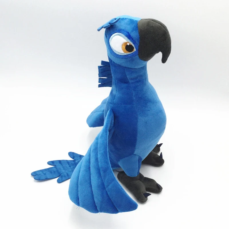 35 см Rio Parrot плюшевая подставка для игрушки попугай кукла игрушки животные птицы фаршированные Макау Peluche Плюшевые игрушки Детские куклы Подарки