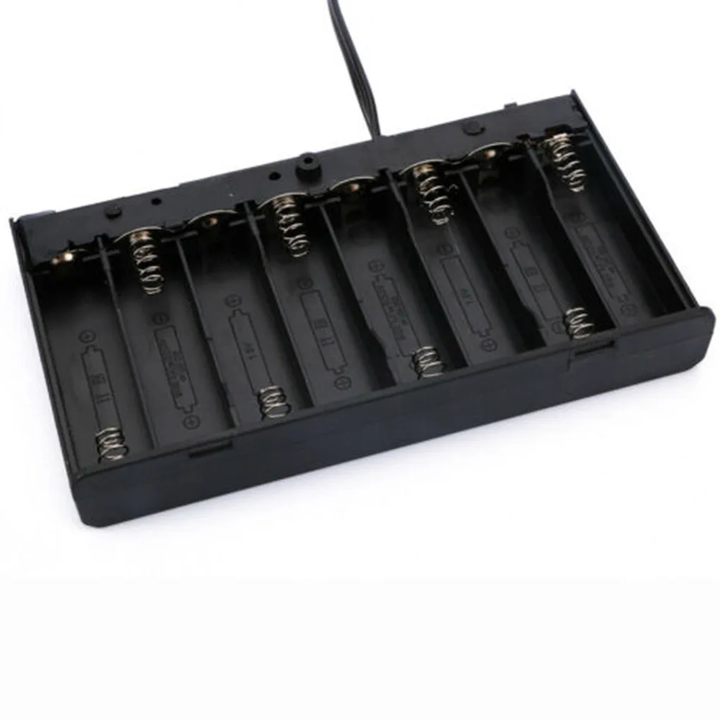 12V AA Battery Box DIY Battery Holder Battery Packs Case Power Bank