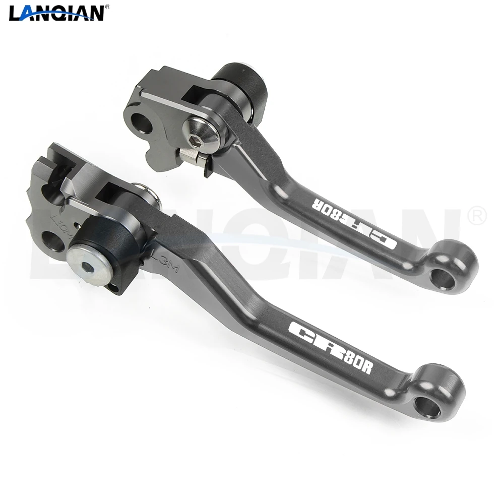 Грязный велосипед Pivot рычаг тормоза сцепления Рычаг для Honda CR 80R 85R 1998-2007 CR125R CR 250R 1992-2007 Мотоцикл CNC аксессуары - Цвет: CR80R Gary