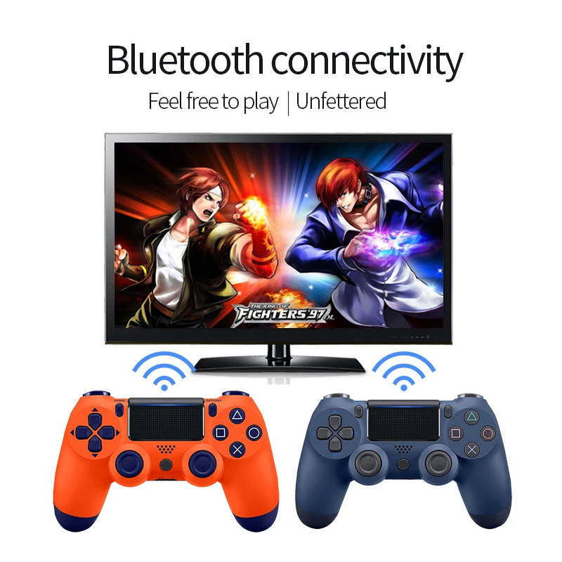 Bluetooth Wireless Gamepad For PS4 Controller For Playstation 4 Dualshock 4 Double Vibration Joystick Gamepad