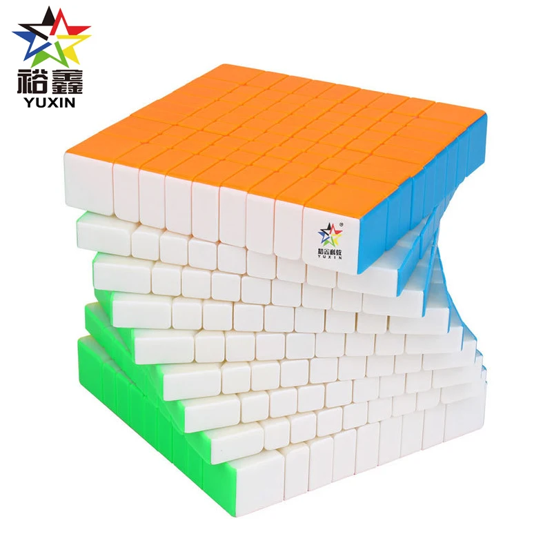Yuxin Little Magic 9x9x9 скоростной кубик без наклеек Zhisheng 9x9 головоломка кубики профессиональные Cubo Magico Развивающие игрушки для детей