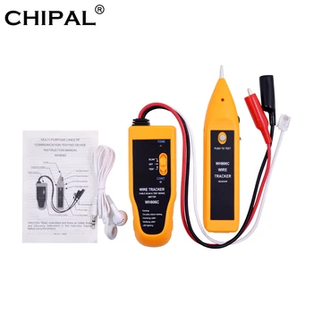 

CHIPAL WH806C Cable Tester for UTP STP Cat5 Cat6 RJ11 RJ45 Crimper LAN Network Wire Tracker Diagnose Tone Networking Tool