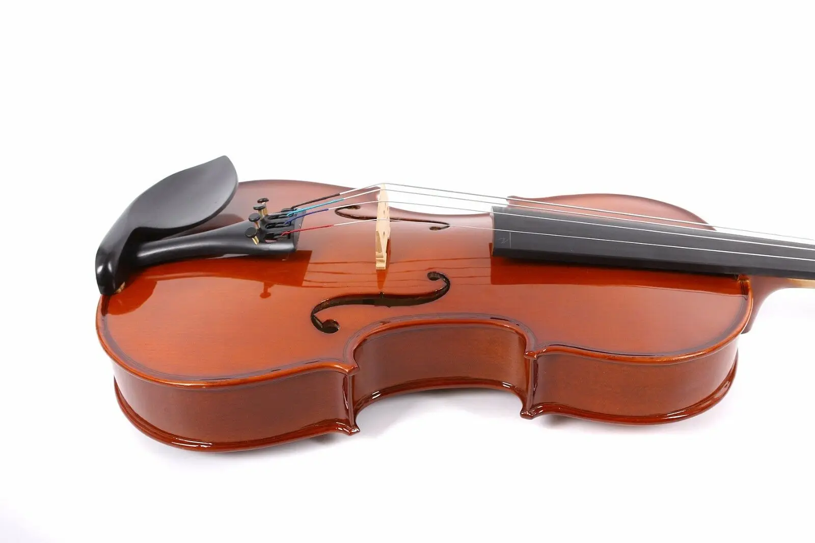 Акустическая скрипка 14 дюймов клен+ ель ручной работы Бесплатный чехол+ Бант канифоль
