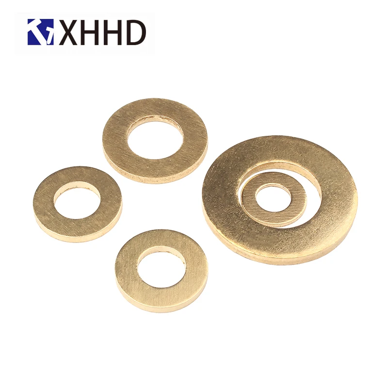 Латунные шайбы из Плоского Листового Металла медные бронзовые с круглым