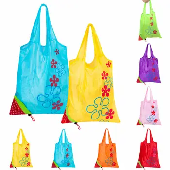 

Large Size Nylon Reusable Foldable Handy Shopping Bag Tote Pouch Recycle Storage Handbags New Eco Shopping Bag Shopping Tote Bag