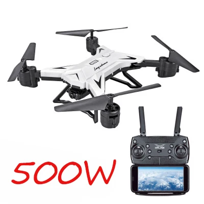 wt 500W KY601S мини-Дрон складной четырехосный самолет с фиксированной высотой Дрон Wifi в режиме реального времени аэрофотосъемка батарея USB телефон приложение самолет - Цвет: wt 500W