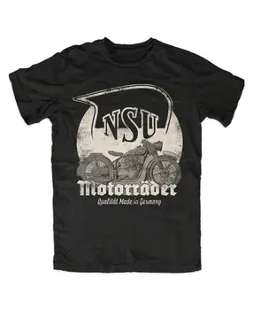 

NSU-Supermax T-Shirt Black Consul Prima Superlux Youngtimer Vintage Motorcycle- show original title