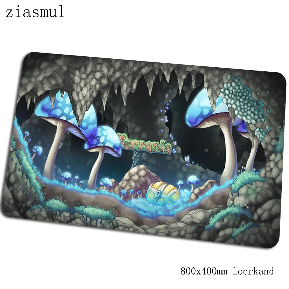 Коврик для мыши terraria 800x400x3 мм коврики для мыши locrkand компьютерные коврики для мыши игровые аксессуары горячие продажи игровые коврики и чехлы игры pc gamer - Цвет: Size 800x400x3mm