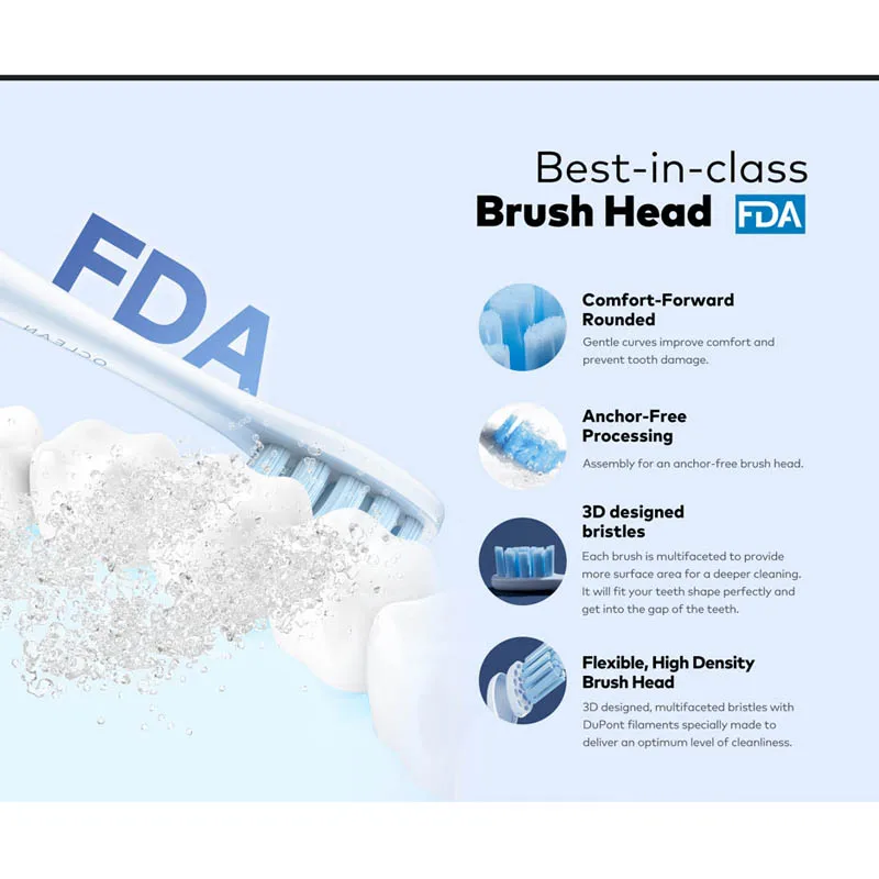 Global Version Oclean F1 Sonic Electric Toothbrush IPX7 Waterproof Smart Toothbrush Fast Charging Three Brushing Modes for Adult Global Version Oclean F1 Sonic Electric Toothbrush IPX7 Waterproof Smart Toothbrush Fast Charging Three Brushing Modes for Adult