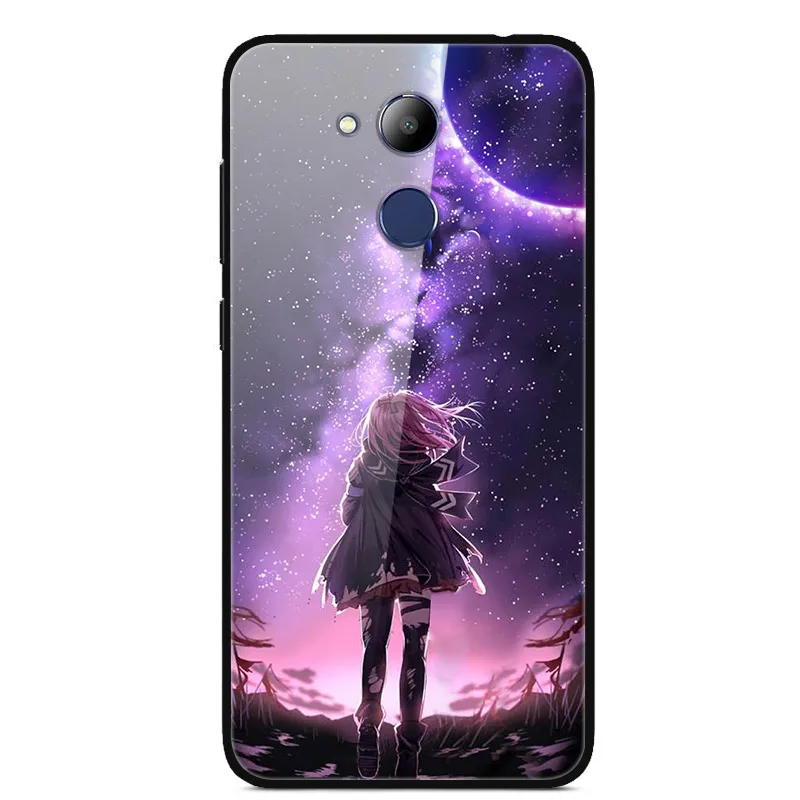 01 Для Huawei Honor 6C Pro Чехол из закаленного стекла «Планета космос», чехол из стекла для Huawei Honor 6C Pro Honor6C Pro 5," Coque - Цвет: 01