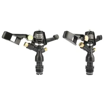 

10Pcs 3/4” Male Thread Rocker Sprinklers Garden Agriculture Farm Lawn Garden Irrigation Oscillating 360 Degree Watering Nozzles