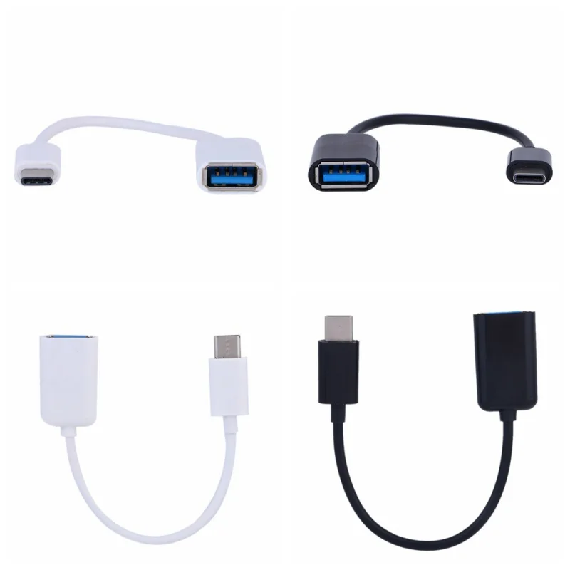 Портативный тип-c OTG кабель адаптер USB 3,1 штекер USB 3,0 Женский OTG кабель для передачи данных Шнур адаптер для телефона