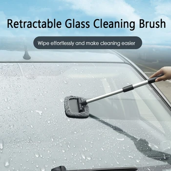 

Auto Car Accessories Car Front Windshield Glass Cleaner Defogging Brush Dusting Tweezers Car Artifact Car Organizer Car Cleaning