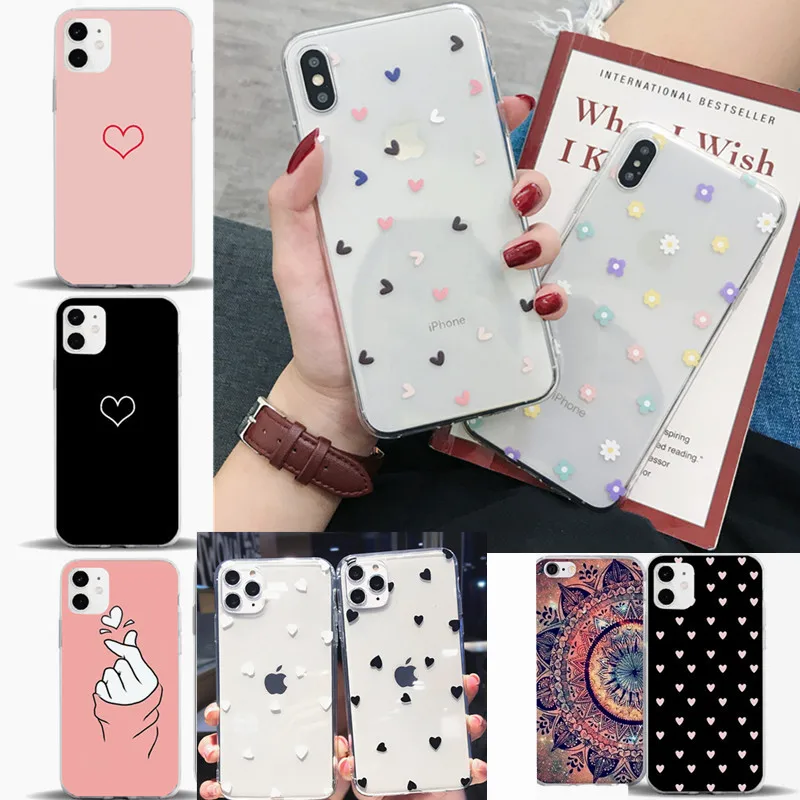 Силиконовый чехол для iphone 5s 5 s se 6 6s 7 8 plus X XS мягкий из ТПУ телефона Apple 11 Pro Max XR etui |