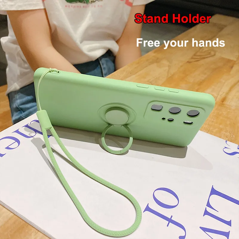 S20 Ultra S20Ultra S20 Plus S20FE Case Liquid Silicone Soft Ring Shockproof Cover for Samsung Galaxy S20 Ultra S20 fe Plus S20FE