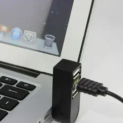 HUB USB de alta velocidad con 3 puertos, multidivisor, adaptador de expansión para ordenador de escritorio y portátil