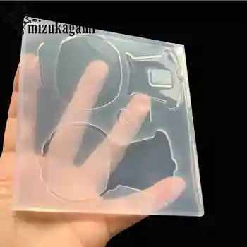 

Egg Twister Gum Dripping Sand Mould For DIY Necklace Charms Making Jewelry